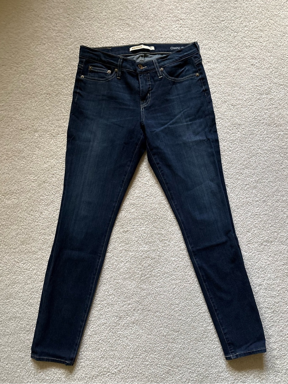 Big Star Omni Lift & Tuck Stretch Jeans Size 28
